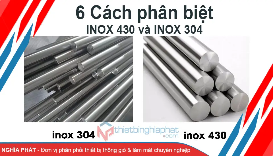 Cách phân biệt INOX 430 và INOX 304