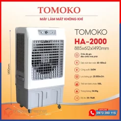 Máy làm mát TOMOKO HA-2000 20.000 m3/h
